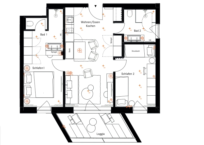 Apartment Ansicht